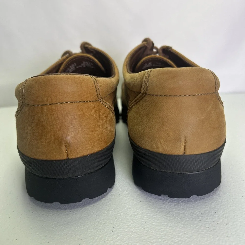 Timberland Concourse Bucks Waterproof Oxford Shoes Men's Size 9 M Tan Nubuck